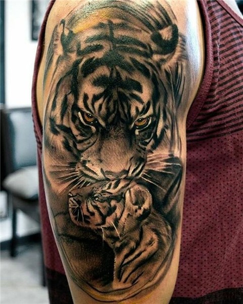 Pin by edwin quijano on ideas tatuajes Tiger tattoo, Tattoo