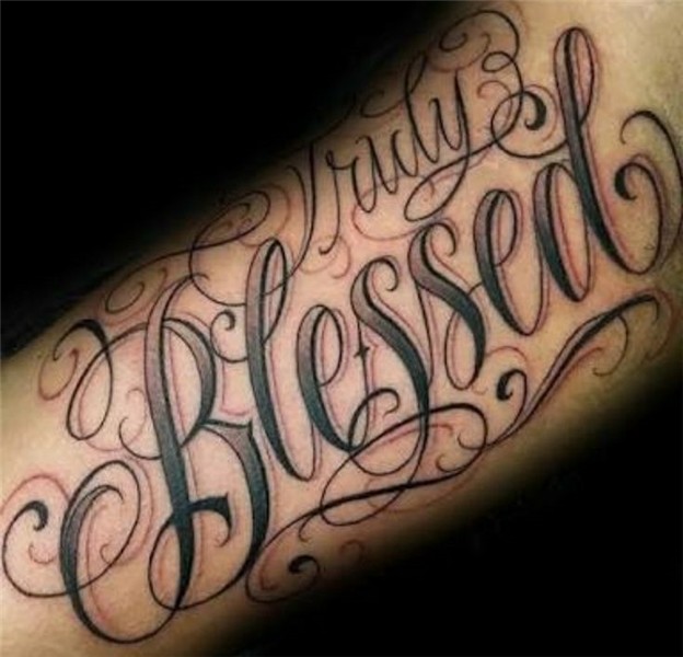 Pin by jessica gonzalez on blessed Tattoo lettering styles,