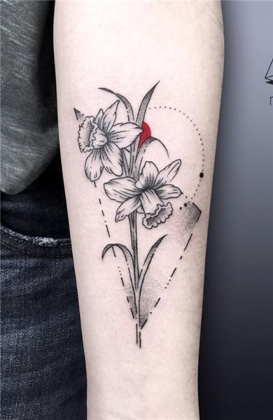 Pin by nawrotowiec on tattoo Flower tattoo shoulder, Narciss