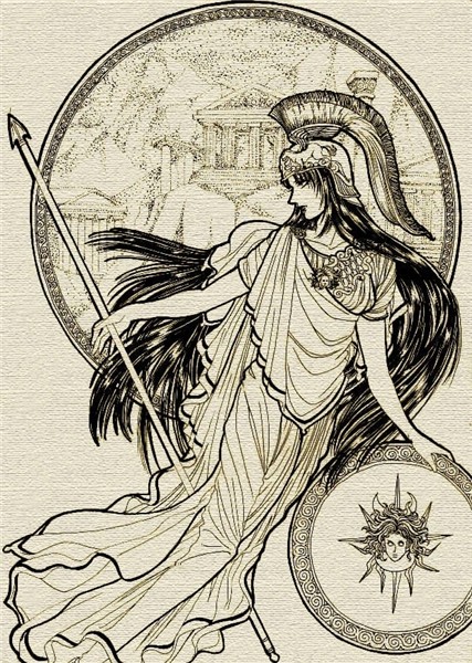 Pin by valerie smith on Dessin Mythology tattoos, Athena god