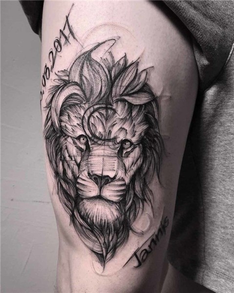 Pin de Bley Manuel em tattoo love Tatuagens jogo, Lion tatua