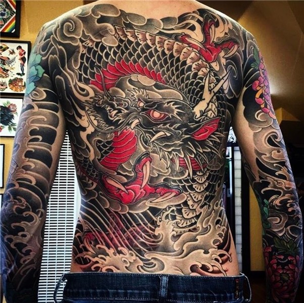 Pin de Jag00709 en Asian Ink Tatuajes de dragones japoneses,