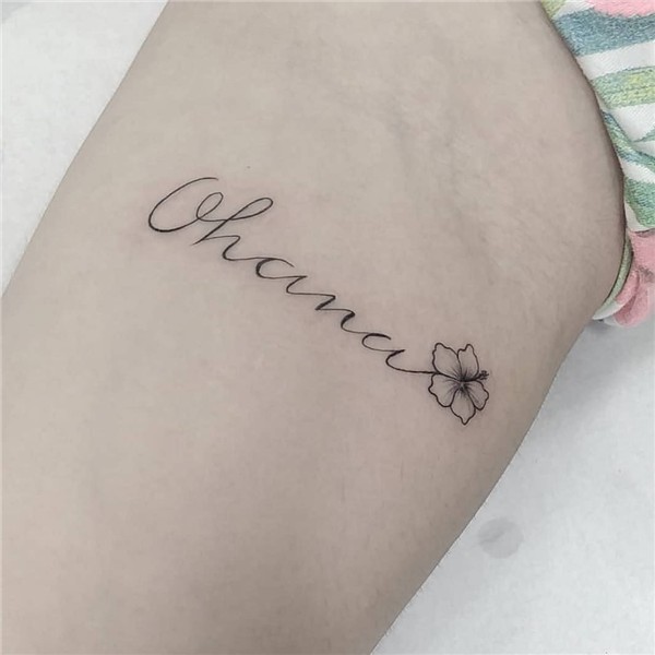 Pin de Kailei Saunders em Tattoos Tatuagem ohana, Tatuagem,
