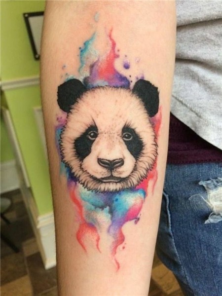 Pin de Nathan Edwards en tattoo Tatuajes de osos panda, Tatu