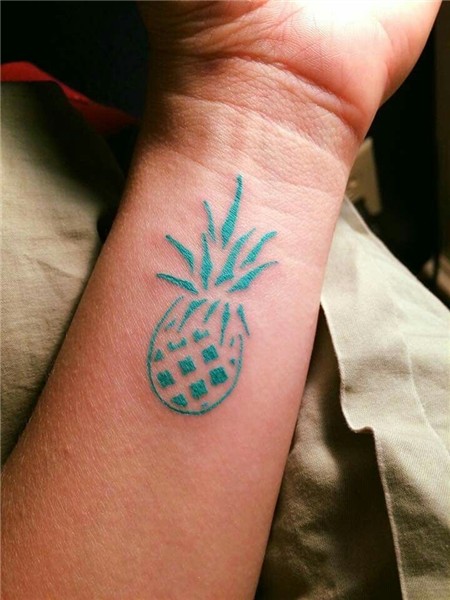 Pineapple Pineapple tattoo, Subtle tattoos, Ink tattoo