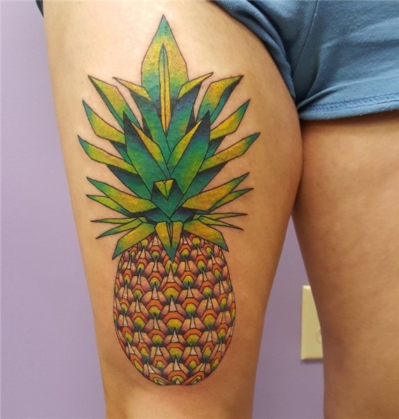 Pineapple Tattoo Designs, Ideas and Meaning Tattoos For You