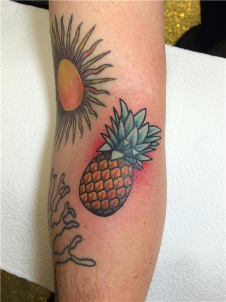 Pineapple by Danny Kalan, Emerald City Tattoo and Supply, Se