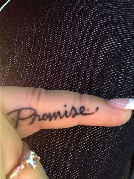 Pinky promise tattoo, love this for best friends! Pinky prom