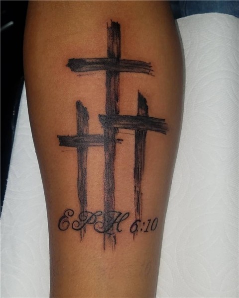 Pin on Cross tattoo for men