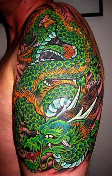 Pin on Dragon tattoo