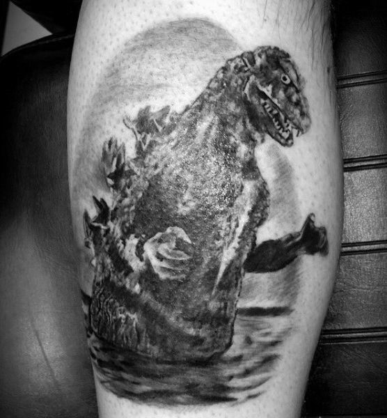Pin on Godzilla tattoo