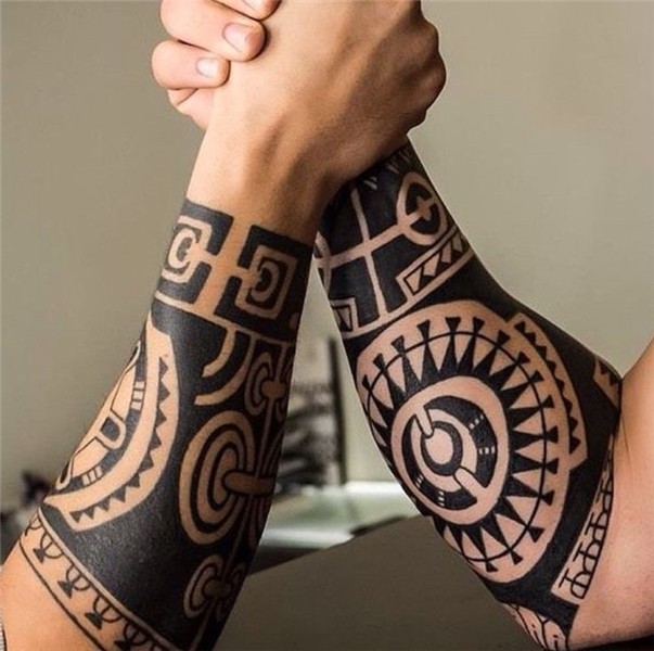 Pin on Maori, Polynesia, Tattoo's, Men, Brust,Schulter