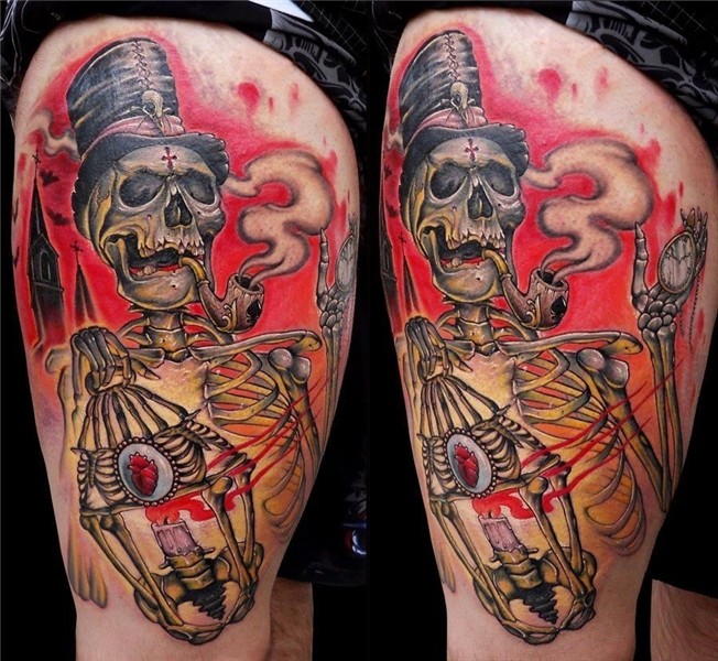 Pin on Tattoo love Skeleton
