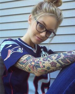 Girl Tattoo Sleeve