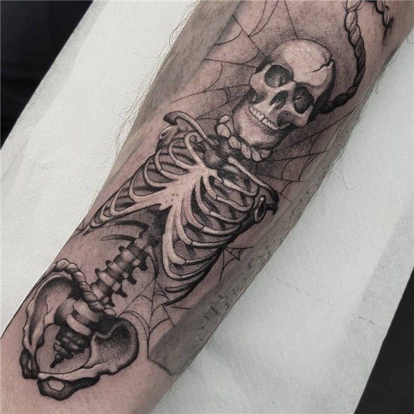 Pinterest // @alexandrahuffy ☼ ☾ Skeleton tattoos, Body tatt