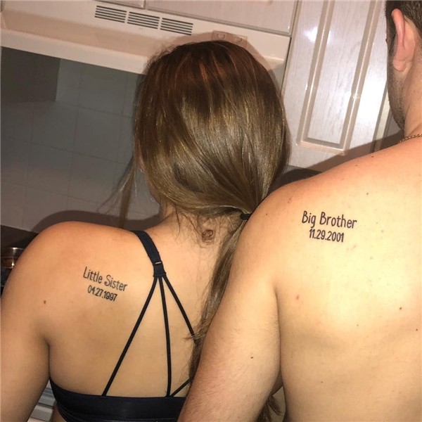 Pin von Alexis Day auf Tattoos in 2020 Bruder schwester tatt