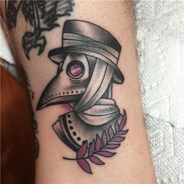Plague Doctor by Drew at Sin Alley Tattoo in Pawtucket RI Do