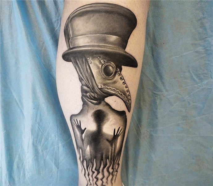 Plague doctor tattoo by Paul Johnson Photo 29909
