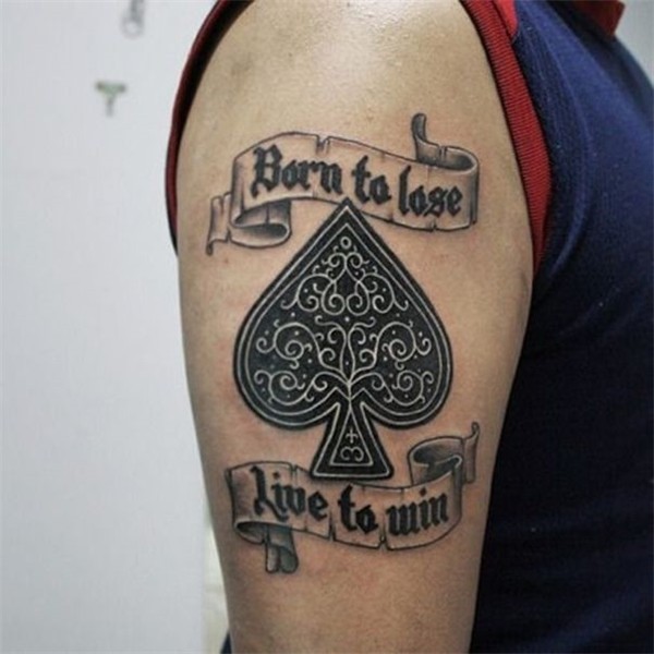 Playing Cards Tattoo Designs & Meaning Ace of spades tattoo,