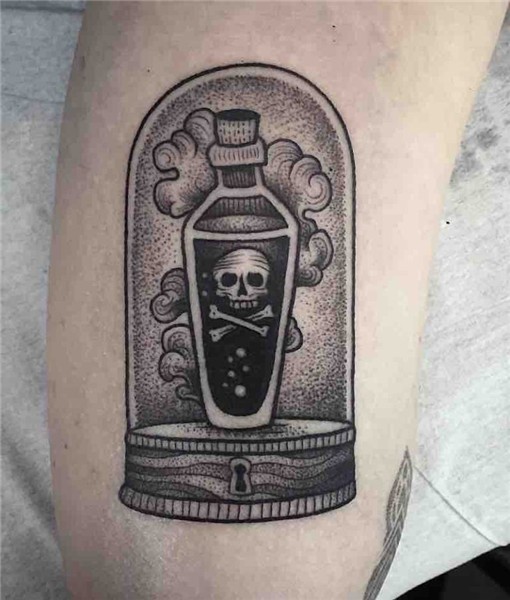 Poison Bottle Tattoos - Tattoo Insider