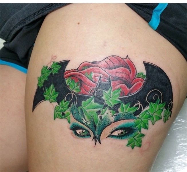 Poison ivy//batman tattoo Tattoos, Poison ivy tattoo, Gaming