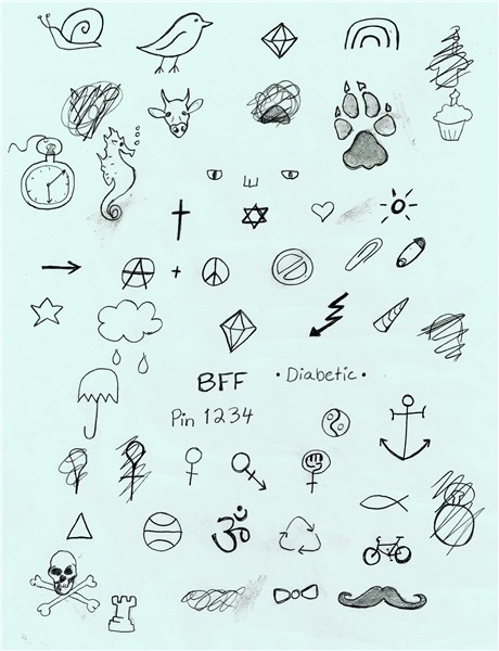 Poke Idea Gallery - Stick and Poke Tattoo Kit