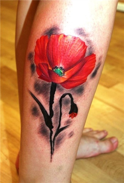 Poppy Tattoos Poppy flower tattoo, Poppies tattoo, Flower ta