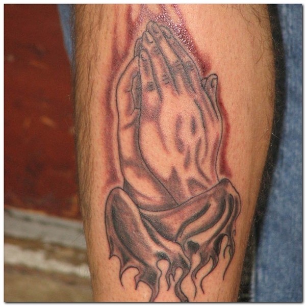 Praying Hands Tattoo Images & Designs