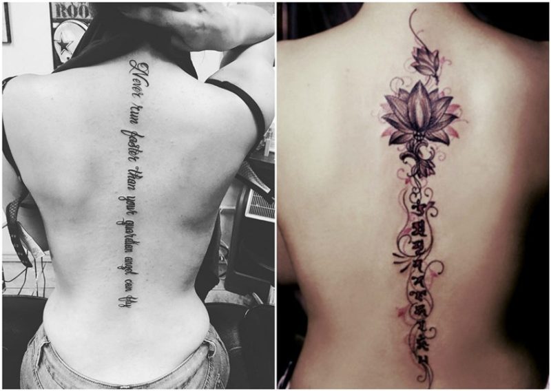 Purposeful Spine Tattoo Ideas and Designs - Top Beauty Magaz