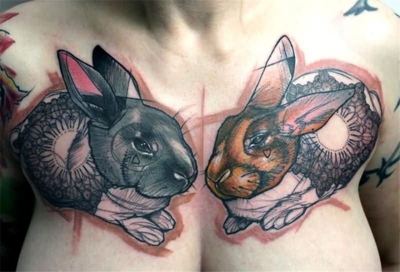 Rabbit Tattoo Images & Designs