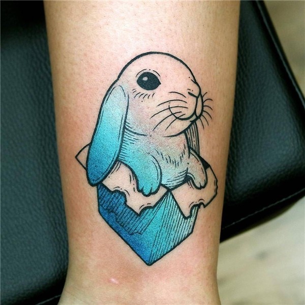 Rabbit by @gennarovarrialetattoo at Area Industriale Tattoo