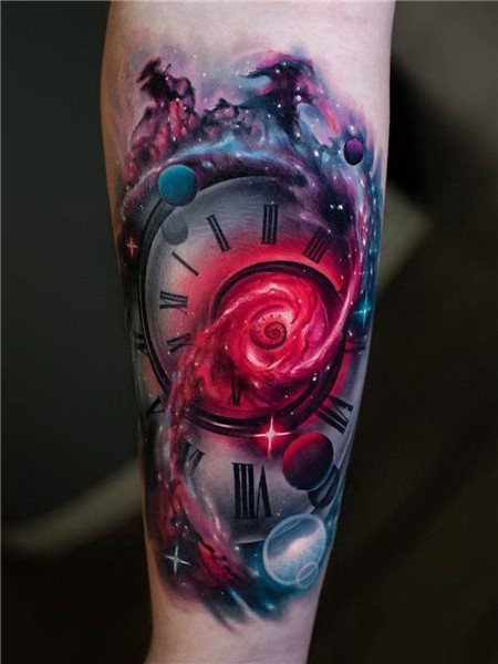 Ramón on Twitter Galaxy tattoo, Planet tattoos, Colorful ros