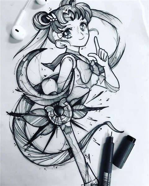 Really want to do Sailor Foune !! 💦 @bsatattoo // 28th June