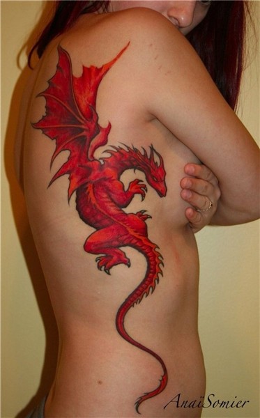 Red Dragon Red dragon tattoo, Tattoos, Dragon tattoo