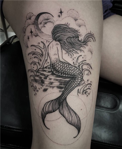 Related image Mermaid tattoos, Mermaid tattoo designs, Merma