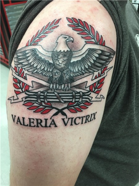 Roman Legion Eagle by Matt from True Tattoo in Richmond Va D