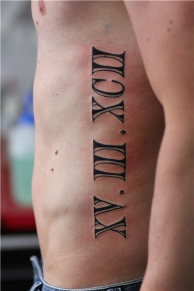 Roman Numeral Tattoos Designs, Ideas and Meaning Tattoos For