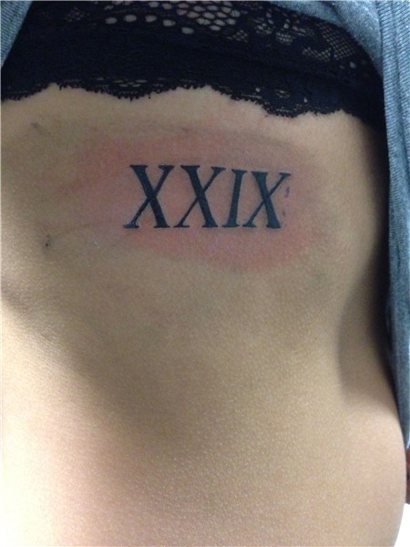 Roman numeral tattoo Tattoos, Roman numeral tattoos, Triangl