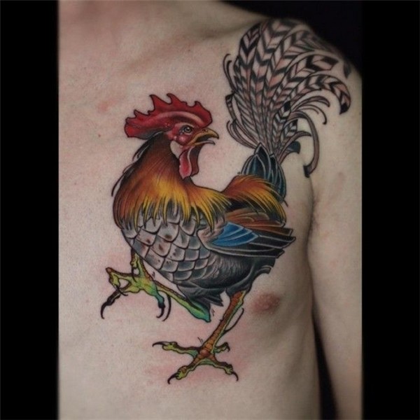 Rooster Curtis Burgess Whipshader Rooster tattoo, Picture ta