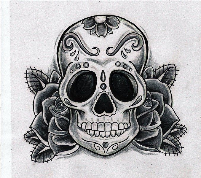 SCHAPEKOPPEN: Dia de los muertos! Mexican skull tattoos, Can