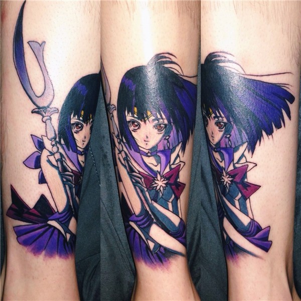 Sailor moon tattoo, Saturn tattoo, Sailor saturn