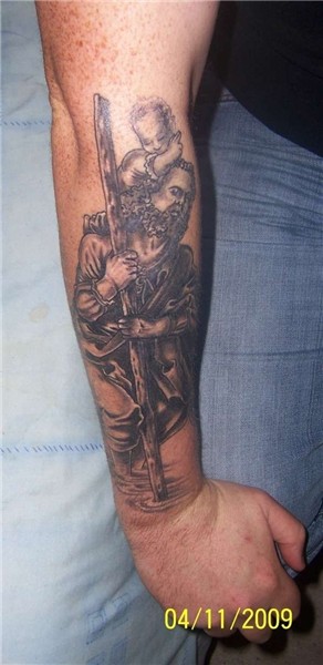 Saint Christopher , St Christopher tattoo St christopher tat