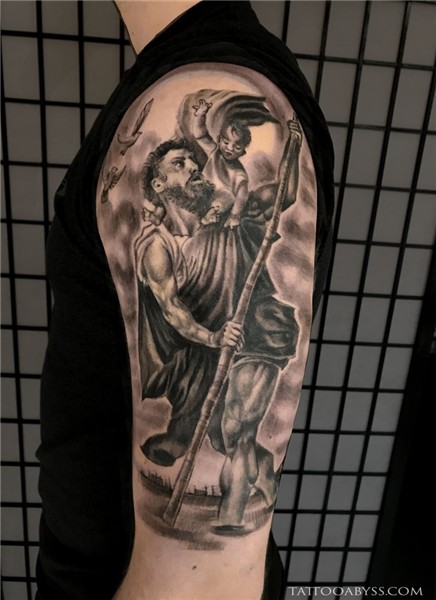 Saint Christopher - Tattoo Abyss Montreal