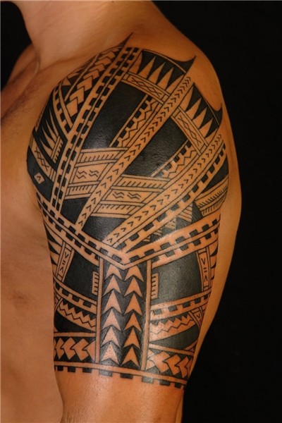 Samoan Upper Arm Tattoo Designs * Arm Tattoo Sites