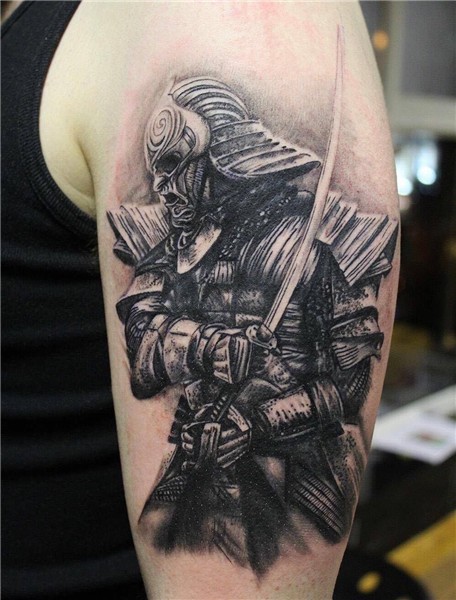 SamuraI tattoo by Kelvin. Limited availability at Salvation