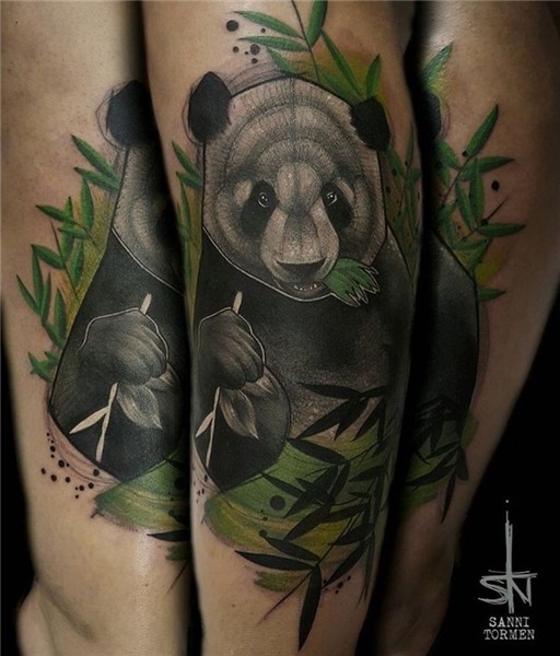 Sanni Tormen panda tattoo Tattoo designs men, Panda bear tat