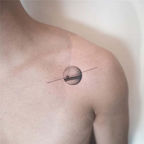 Saturn Saturn tattoo, Planet tattoos, Tattoos for guys