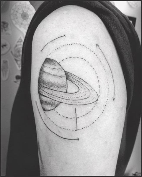 Saturn Tattoo: 42 Best Examples of This Majestic Planet You