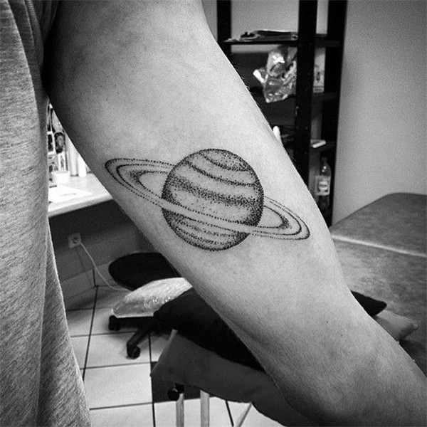 Saturn Tattoo Saturn tattoo, Tattoos, Infinity tattoo