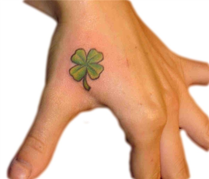 Shamrock, hand tattoo on TattooChief.com Shamrock tattoos, H